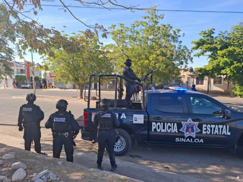 Elementos de seguridad acudieron al lugar de los hechos. 