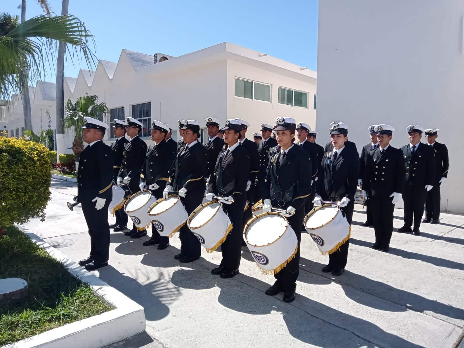 Celebración número 145 por la Escuela Náutica en Mazatlán por el Día de la Mujer