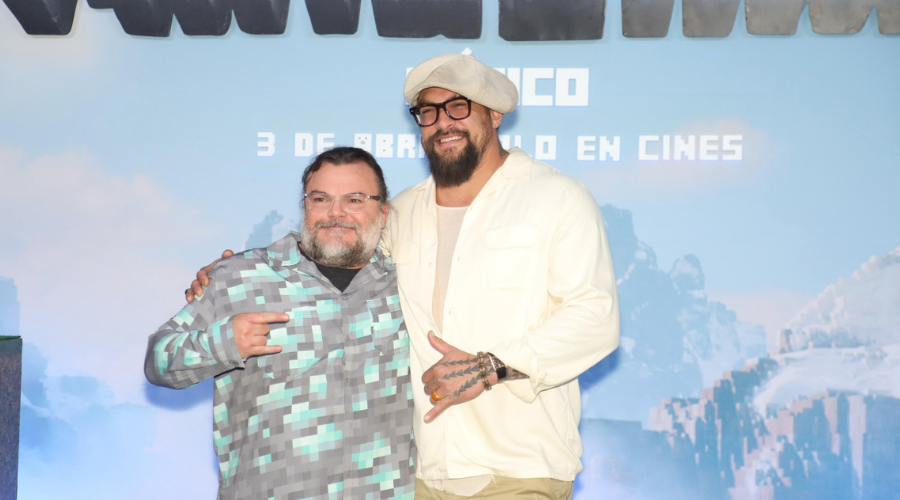 Jack Black y Jason Momoa en CDMX.