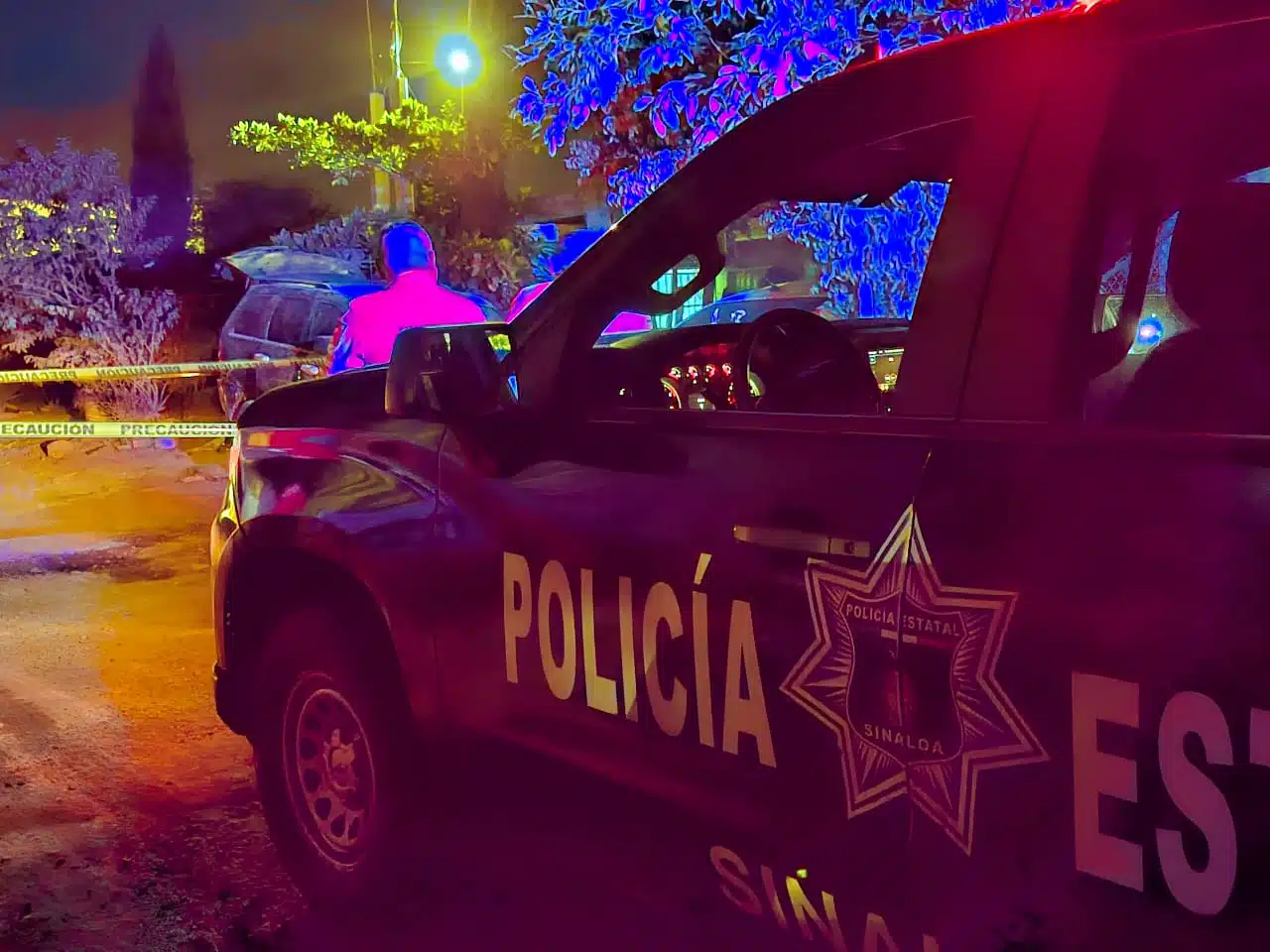 Patrulla de la Policía Estatal de Sinaloa