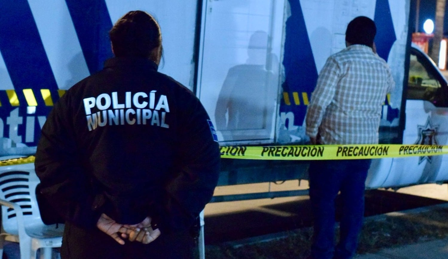 Agente de la policía municipal de Mazatlán