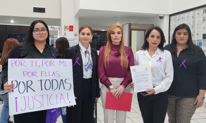 Paola Gárate manifiesta apoyo a mujeres víctimas de violencia