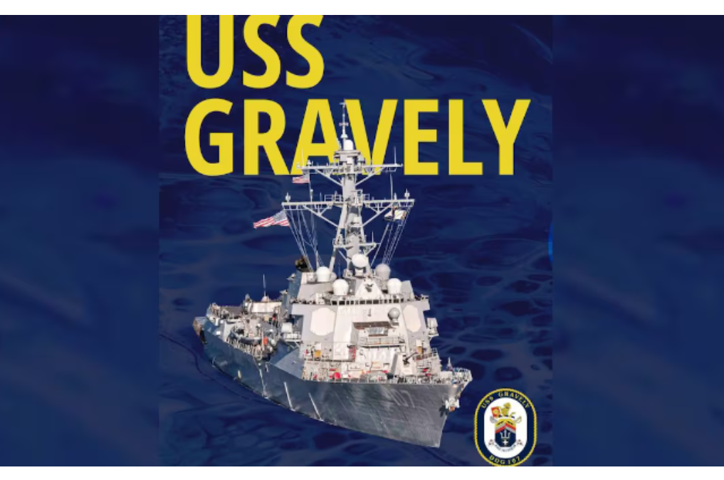 Embajada de EU en México destaca la llegada del Destructor USS Gravely al 