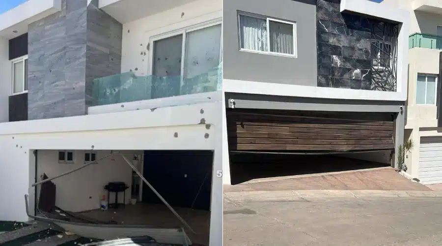 Así quedaron las viviendas vandalizadas en Culiacán