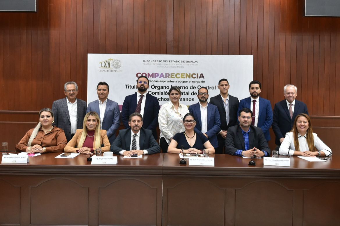 Concluyen comparecencias de aspirantes a titular