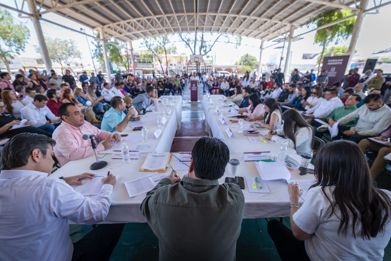 Con 44 peticiones presentadas, cerró el Cabildo abierto de Aguaruto liderado por el alcalde de Culiacán