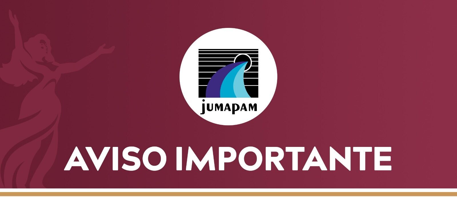 Aviso por parte de la Jumapam