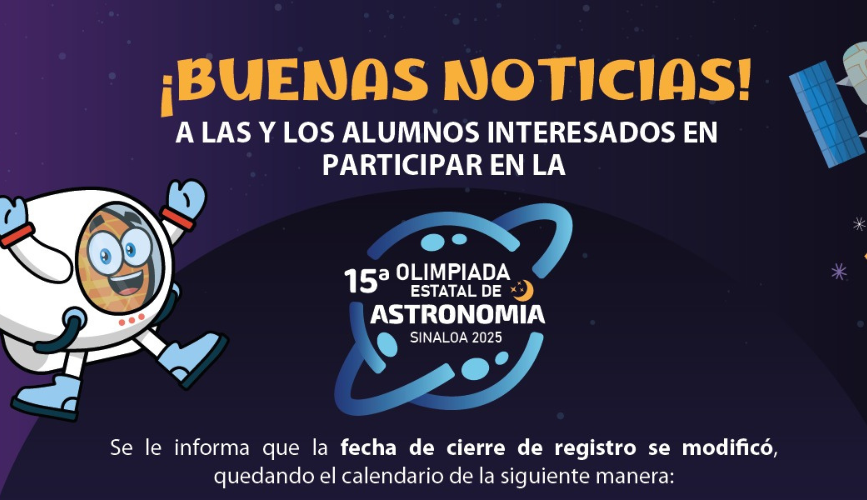 Olimpiada Estatal de Astronomía Sinaloa 2025