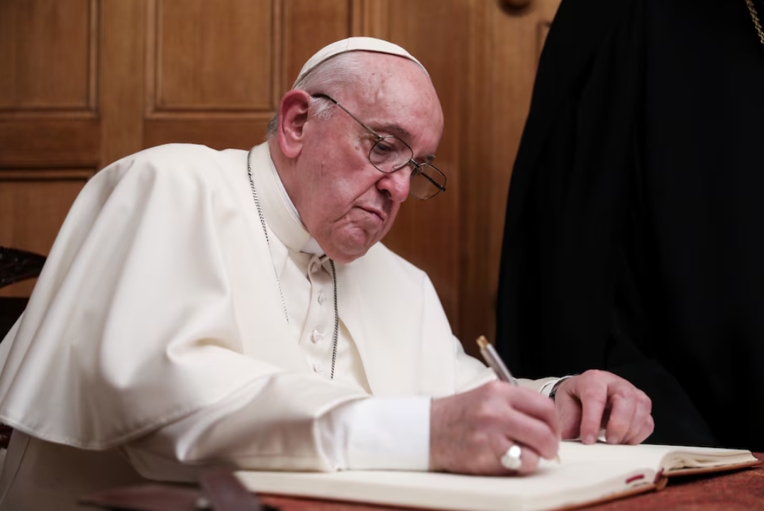 A 9 días de su muerte, revelan texto inédito del papa Francisco: 