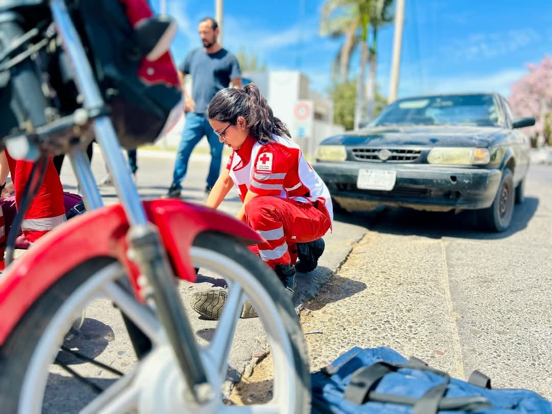 Accidente moto Guasave
