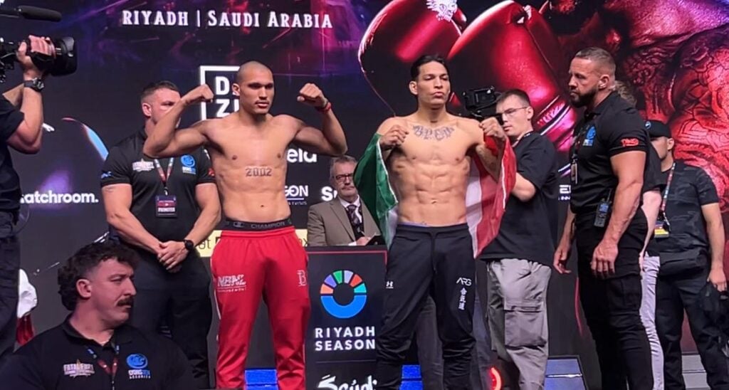 Aarón Guerrero y Brayan León.