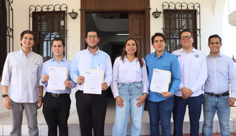 Nuevos coordinadores del PAN juvenil Sinaloa