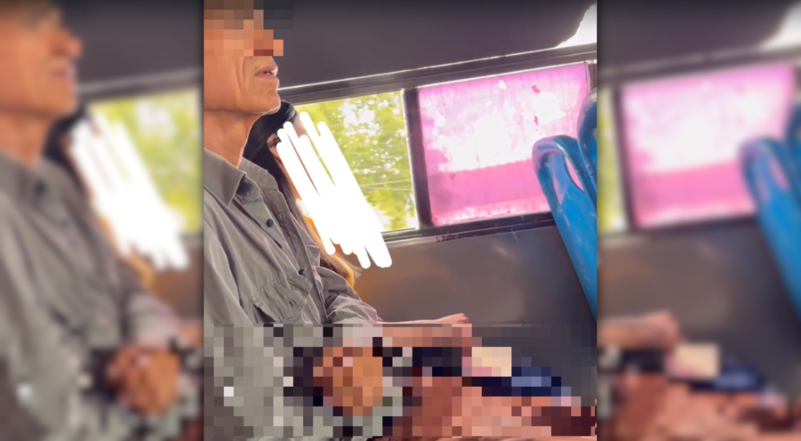 Acoso en el transporte público