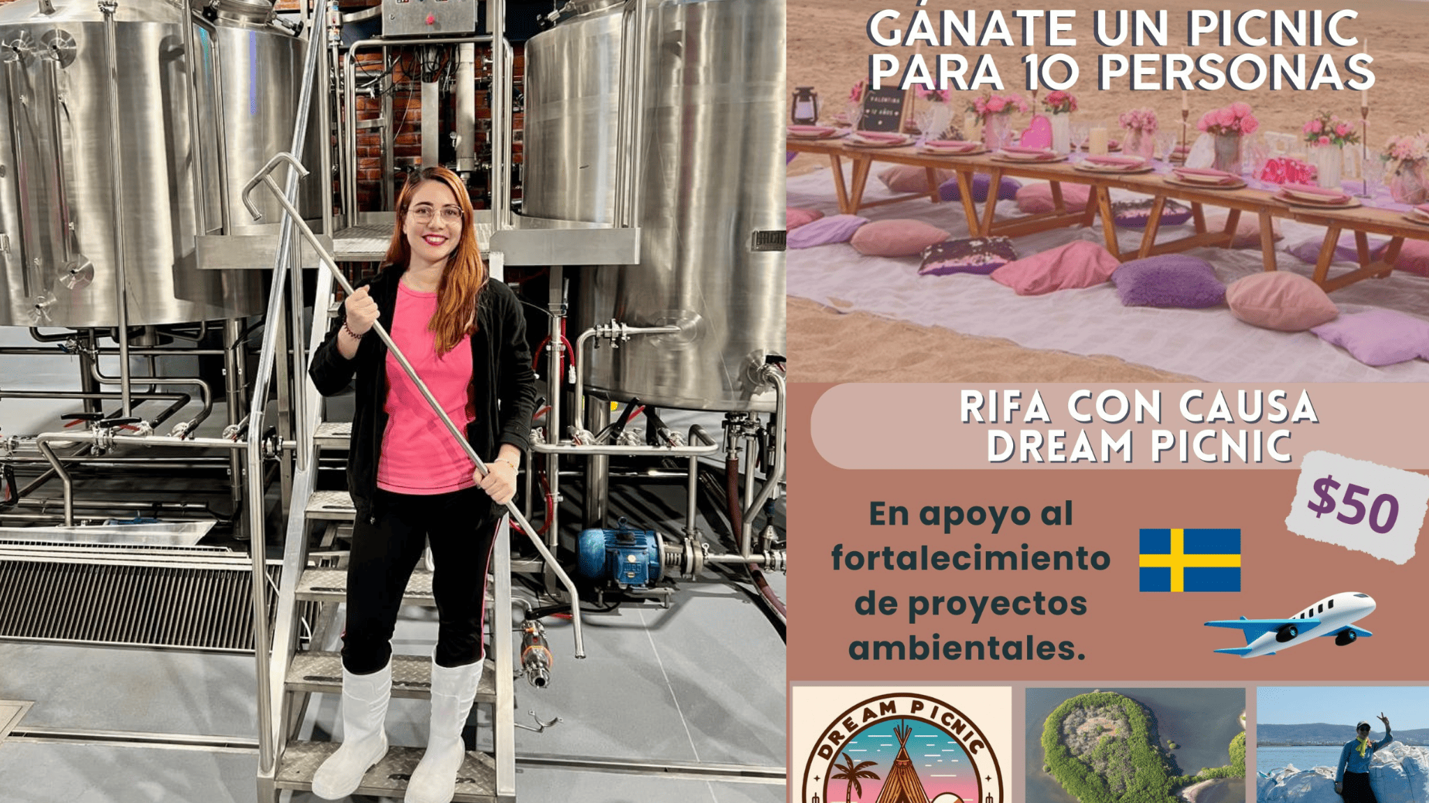 Activista y estudiante en el tema ambiental en Mazatlán busca apoyo para seguir preparándose en Suecia