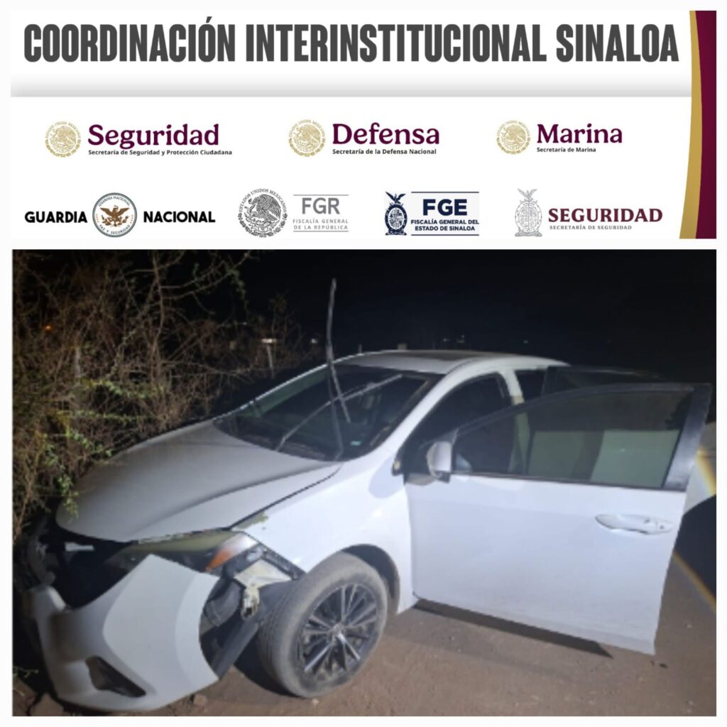 Agresión a militares deja siete detenidos y tres vehículos y armas aseguradas en Culiacán