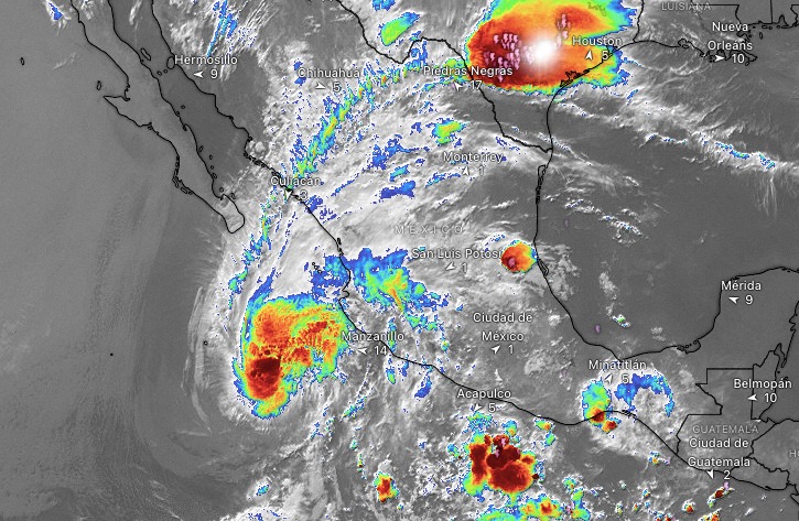 Tormenta tropical Alvin.