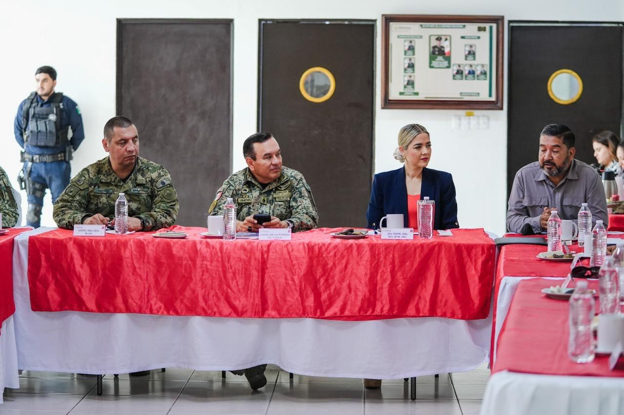 Analizan estrategias de vigilancia en la Mesa de Construcción de la Paz y Seguridad de Mazatlán