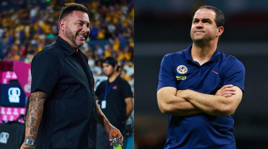 André Jardine y Antonio Mohamed