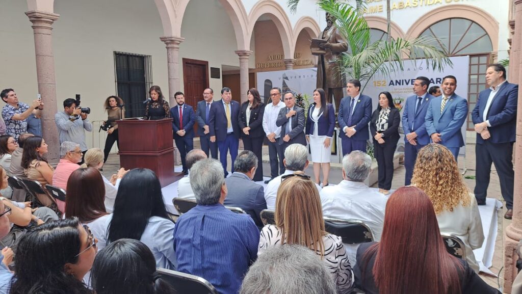 Celebración del aniversario 152 de la UAS.
