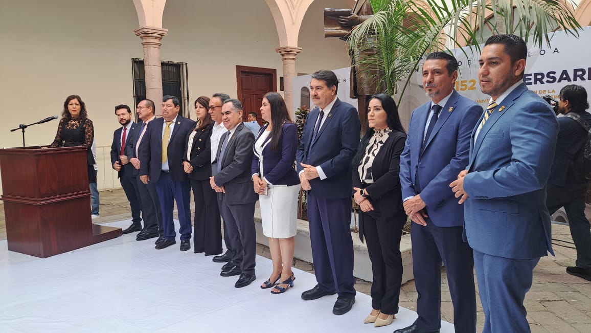 Celebración del 152 aniversario de la Universidad Autónoma de Sinaloa.