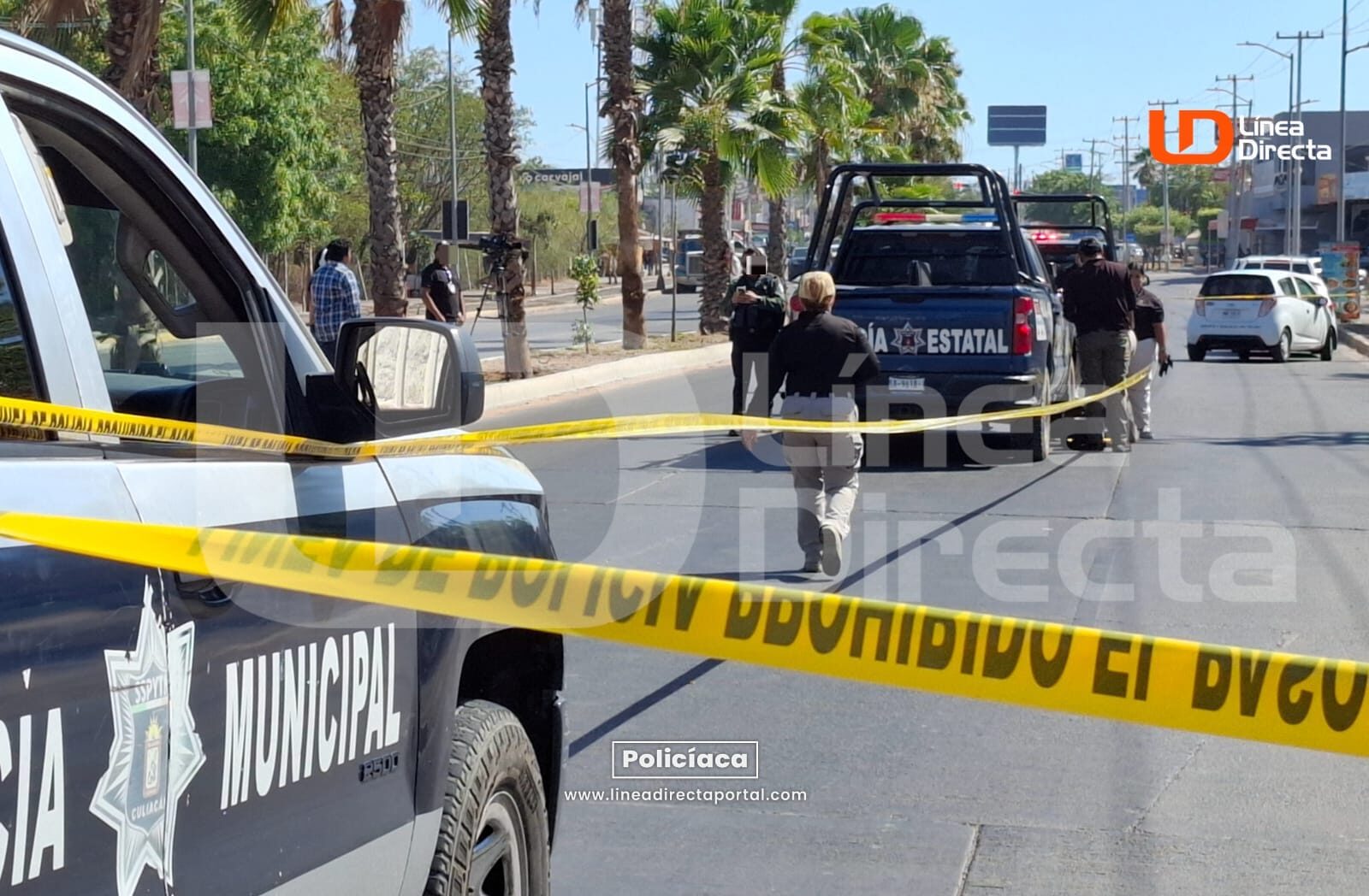 Asesinan a tres motociclistas en el fraccionamiento Los Ángeles en Culiacán