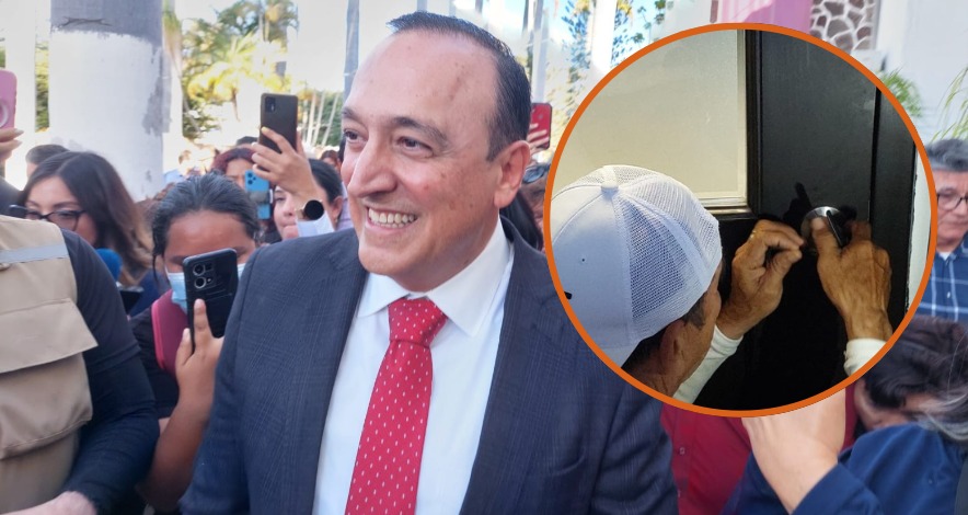 Así encuentra el Palacio Municipal de Ahome el alcalde sustituto Antonio Menéndez