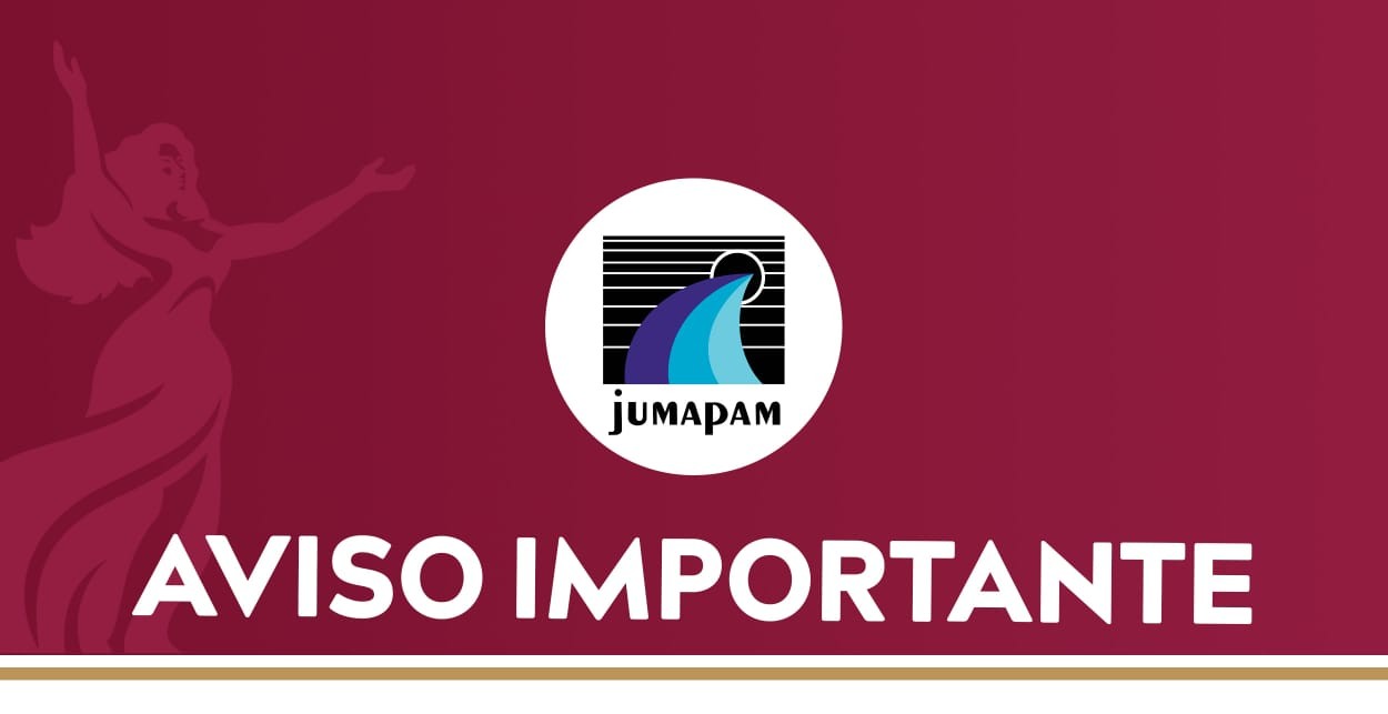 Jumapam anuncia suspensión de agua potable