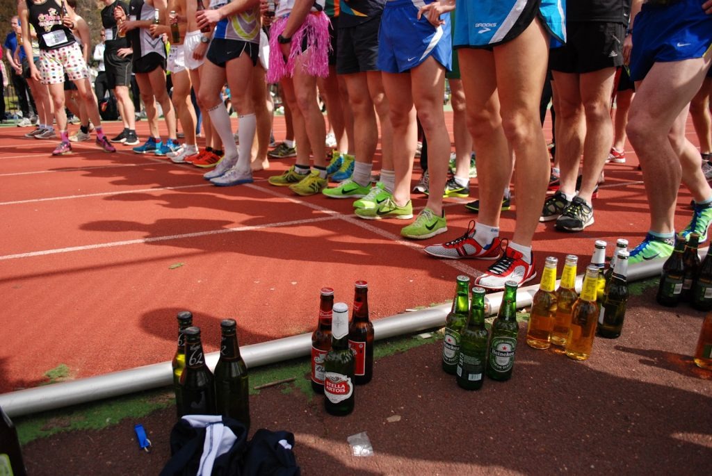 Bebidas alcohólicas y ejercicio