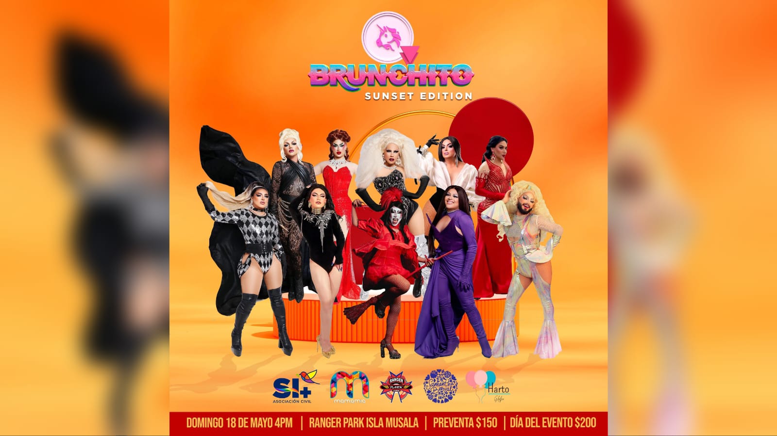 “Brunchito Drag Sunset Edition” en Culiacán
