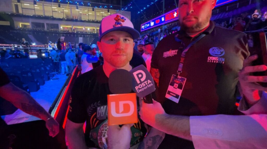 Saúl “Canelo” Álvarez en entrevista para Línea Directa