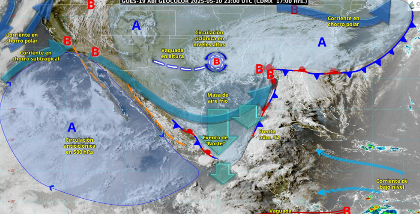 Mapa del clima en México