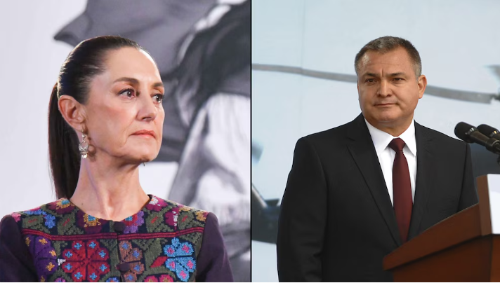 Claudia Sheinbaum y Genaro García Luna
