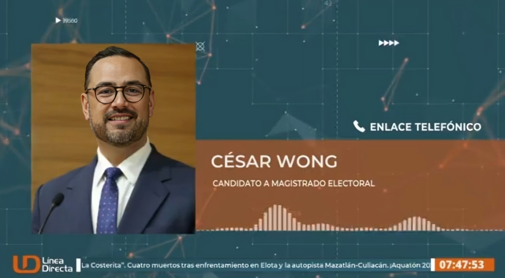 César Wong en llamada para Línea Directa