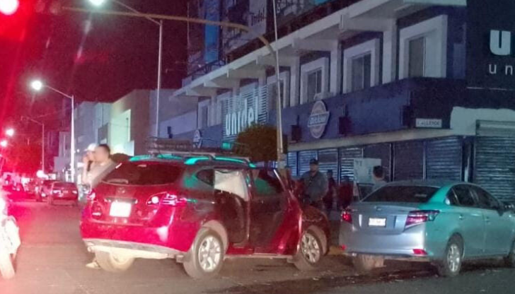Choque de dos autos