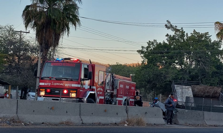 Bomberos Veteranos en la carretera México 15