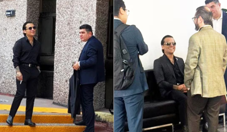 Christian Nodal acude a los juzgados en CDMX por caso de presunta falsificación de documentos