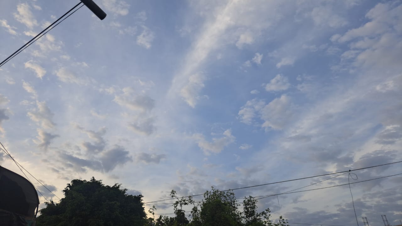 Cielo en Guasave.