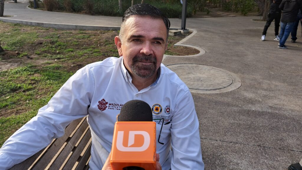 Coordinador municipal de Protección Civil, Óscar Roberto Osuna Tirado