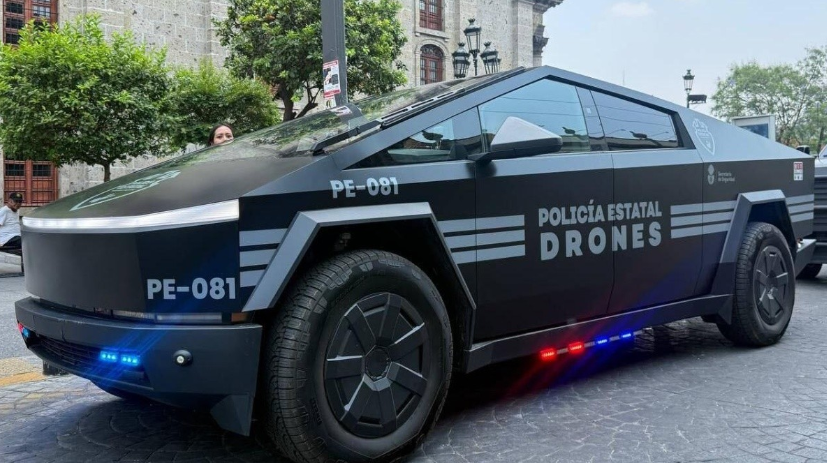 Gobierno de Jalisco incorpora Tesla Cybertruck como patrullas para fortalecer la seguridad pública