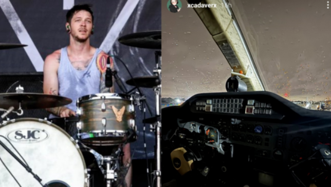 Daniel Williams, exbaterista de The Devil Wears Prada, fallece en accidente aéreo en California