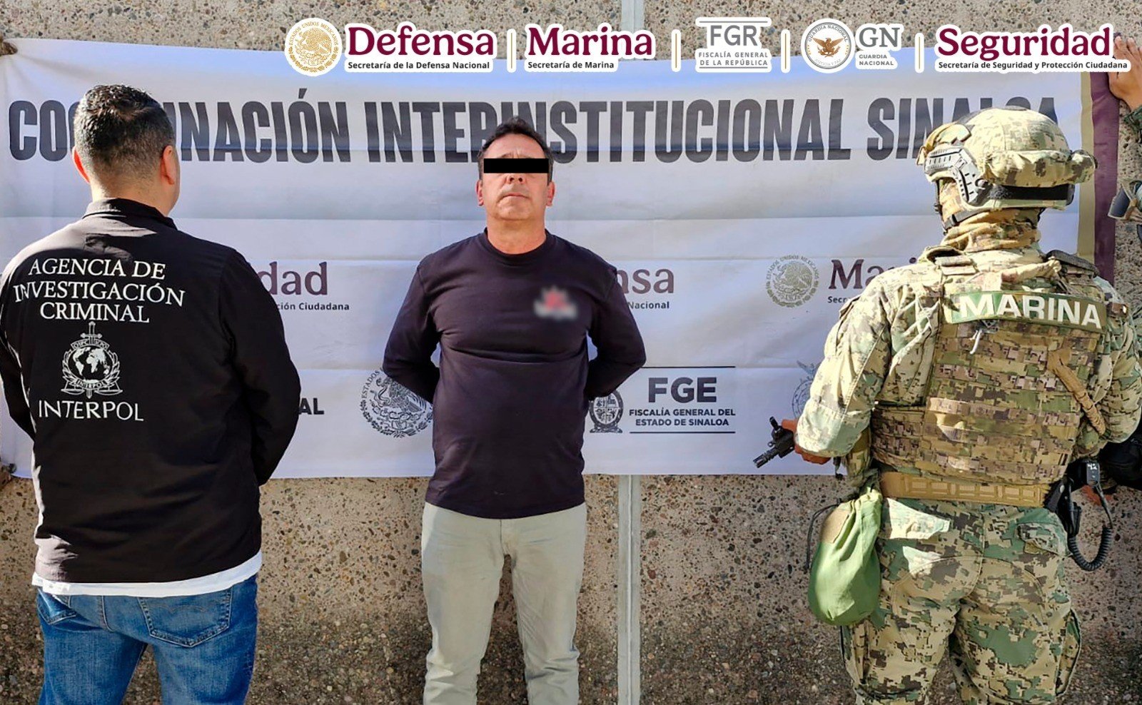 Jesús “N”, identificado como presunto operador de un grupo criminal generador de violencia