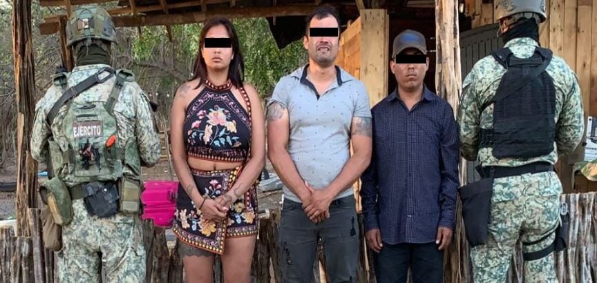 Tres personas detenidas en Mazatlán.