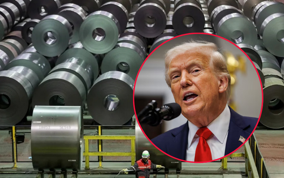¡Del 25 al 50 %! Donald Trump anuncia incremento en aranceles al acero y el aluminio