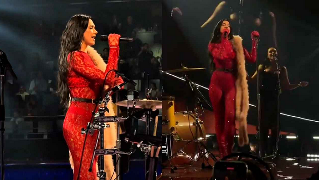 VIDEO: Dua Lipa conquista al público con su interpretación de 