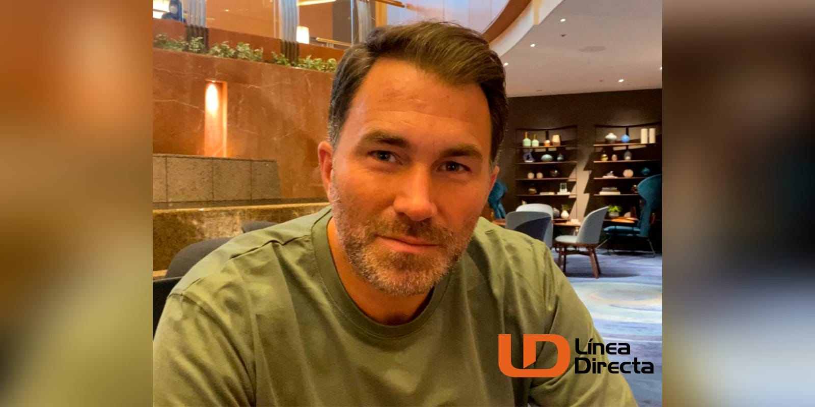Eddie Hearn, promotor del boxeador mexicano Eduardo “Sugar” Núñez