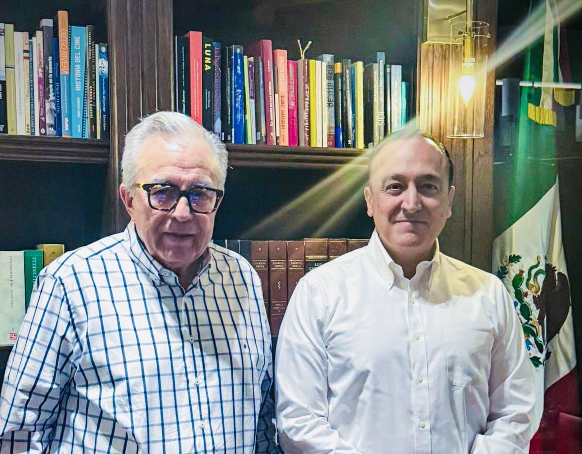 El gobernador de Sinaloa atiende al alcalde sustituto de Ahome