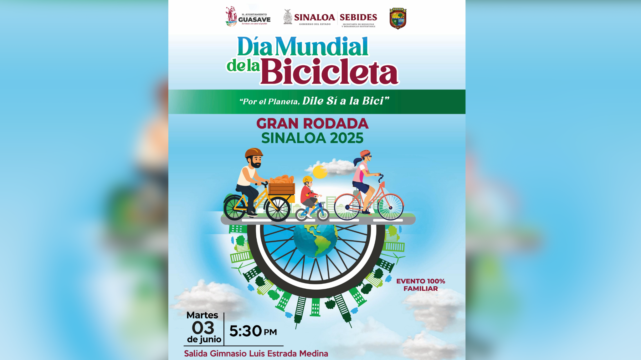 En Guasave hay rodada familiar