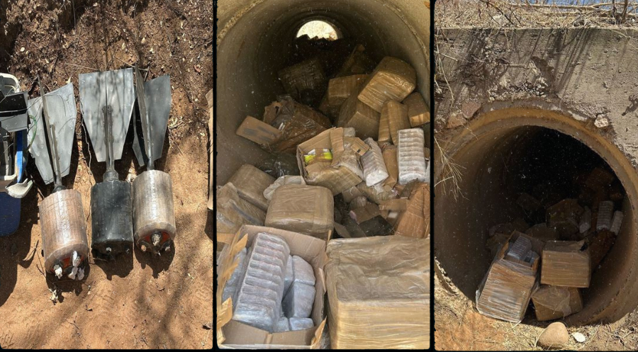 Artefactos explosivos localizados en Elota.
