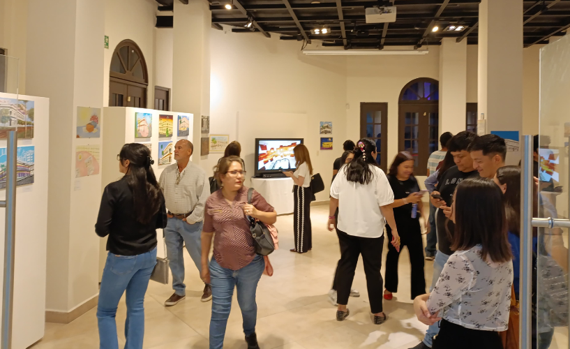 Exposición de cuadros