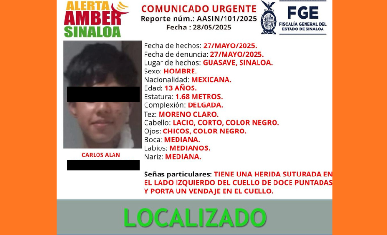 Ficha de búsqueda de Carlos Alan